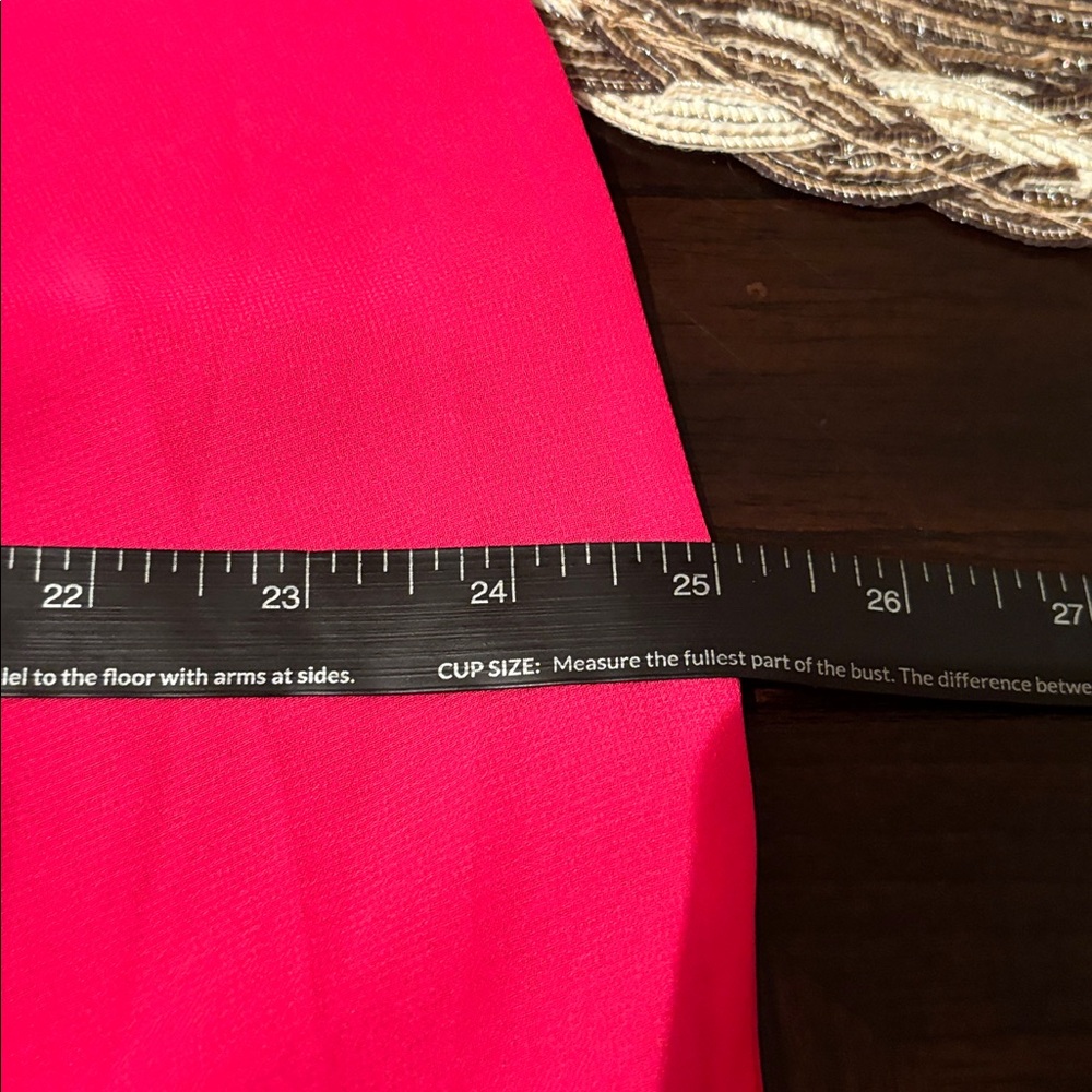 Eloquii Sheer Pink Ruffled Dress - Picture 8 of 8
